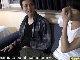 Japanese twink cummed on gay male porn chinese