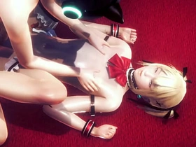 Yaoi Femboy - Mizu piledrive annalingus and missionary anal - Sissy Femboy Trap Japanese Asian Manga Anime Game Porn Gay twitter gay porn korean