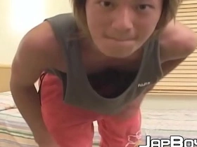 Japanese jock with perfect butt strokes his huge cock rough korean gay porn muscle