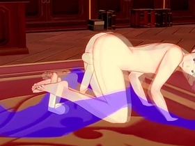 Jujutsu Kaisen Yaoi - Yuji Itadori Footjob and anal with creampie - Sissy crossdress Japanese Asian Manga Anime Film  Game Porn Gay asian handsome gay porn