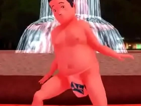 japanese 3D gay dance asian muscle boy gay porn