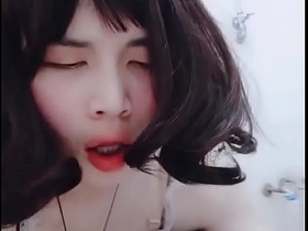 asian shemale maid masturbate in uniform with big dildo chinese porn gay porn