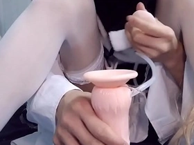 伪娘的跳蛋高潮，和口交示范 japanese student teacher gay porn