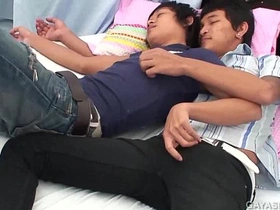 Asians Golf and Poi Piss and Bareback asian porn star gay